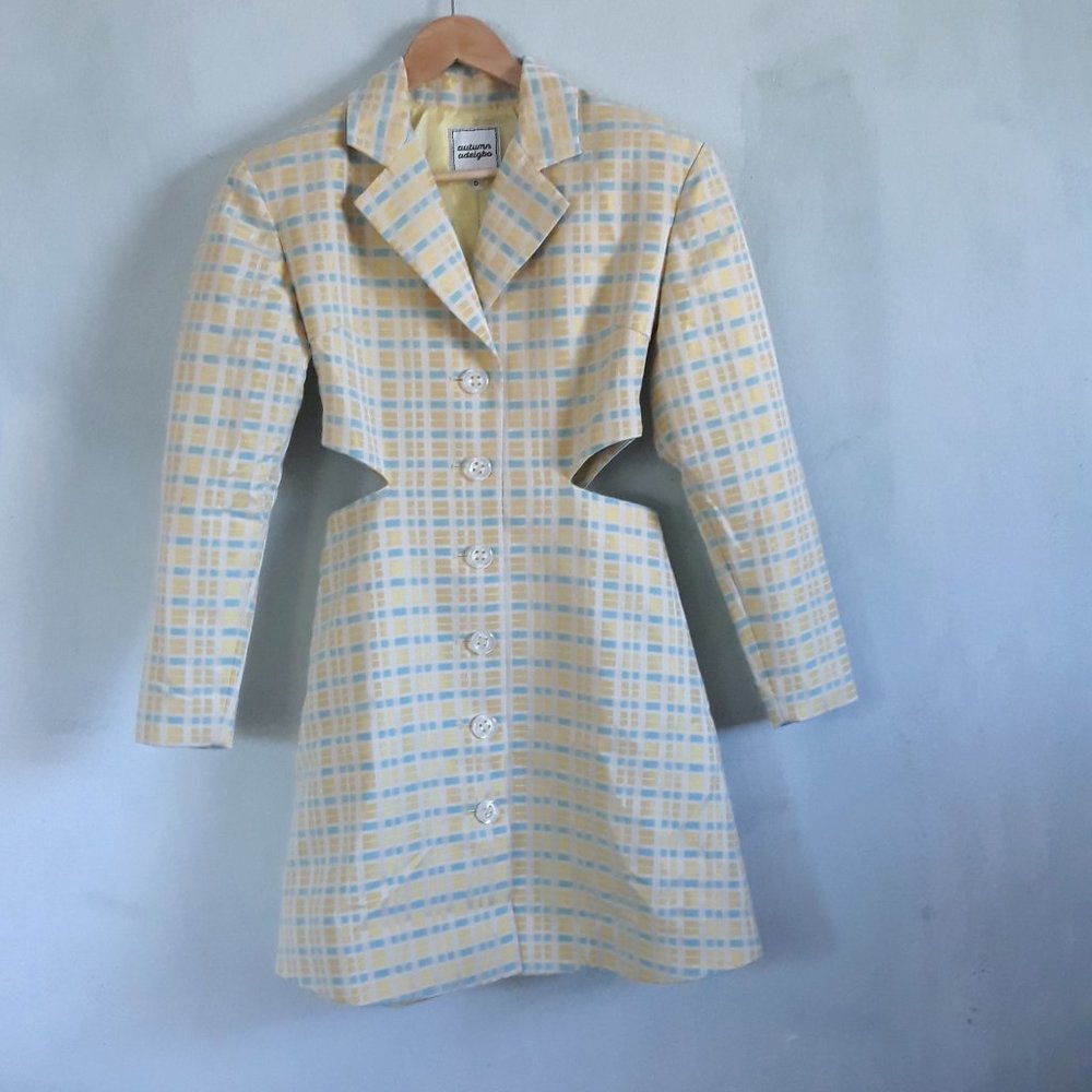 Autumn Adeigbo Bizzy Blazer Dress, Size 0 - Picture 8 of 8